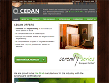 Tablet Screenshot of cedan.com